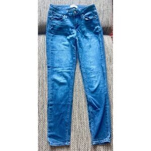Paige “Verdugo Ankle” Dark Blue Jeans, Sz 24